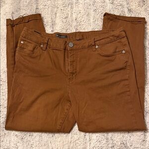 Kut from the Kloth Women's Tan Straight Leg Pants